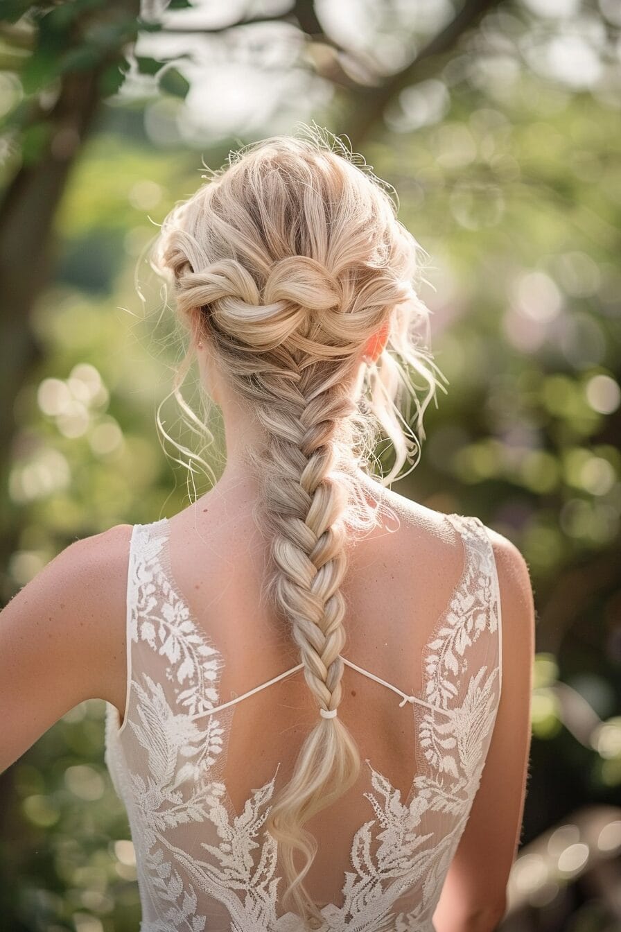 Bride with flat hairstyle lacking volume, common wedding hairstyle mistake