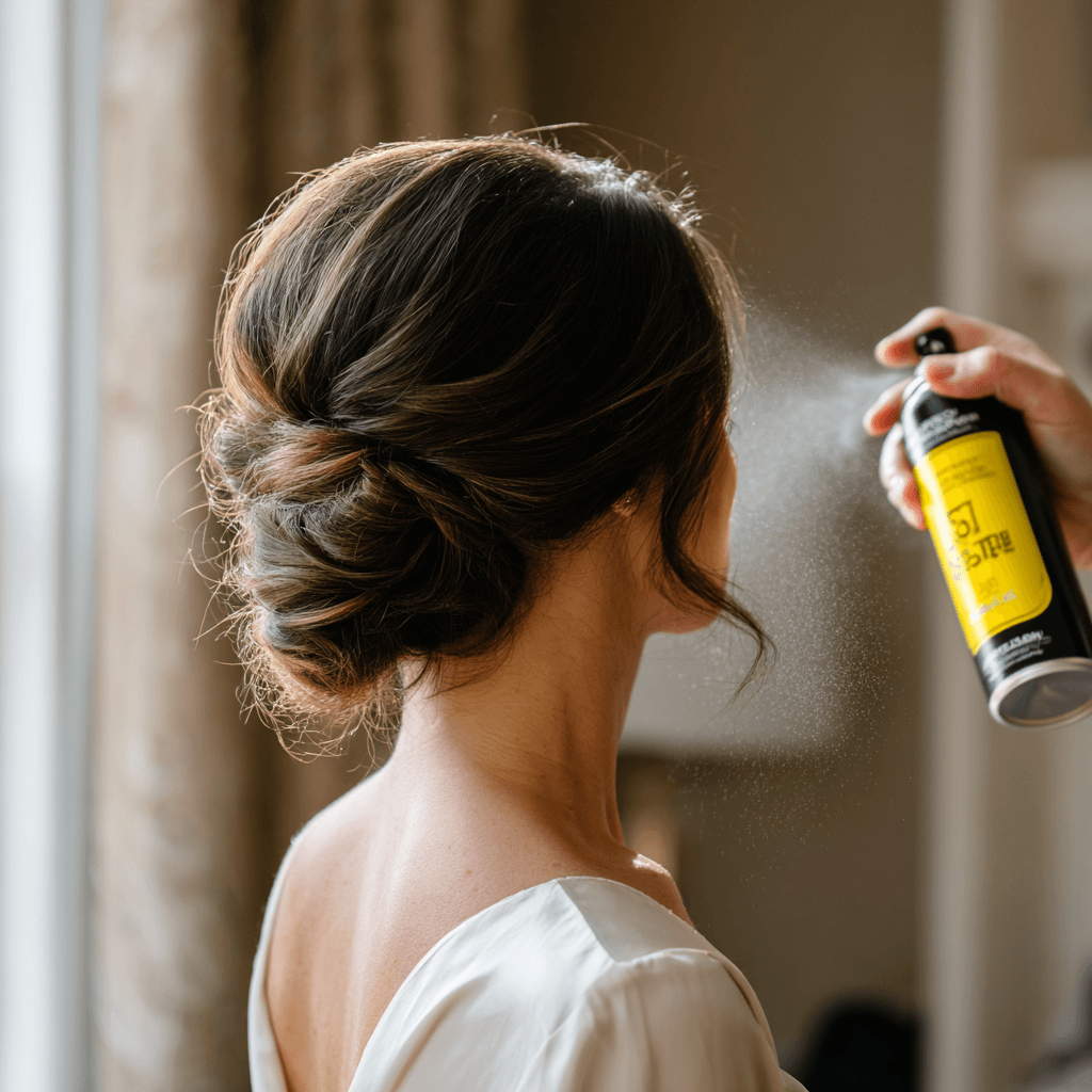 got2b glued Haarspray starker Halt für elegante Hochsteckfrisur Hochzeit