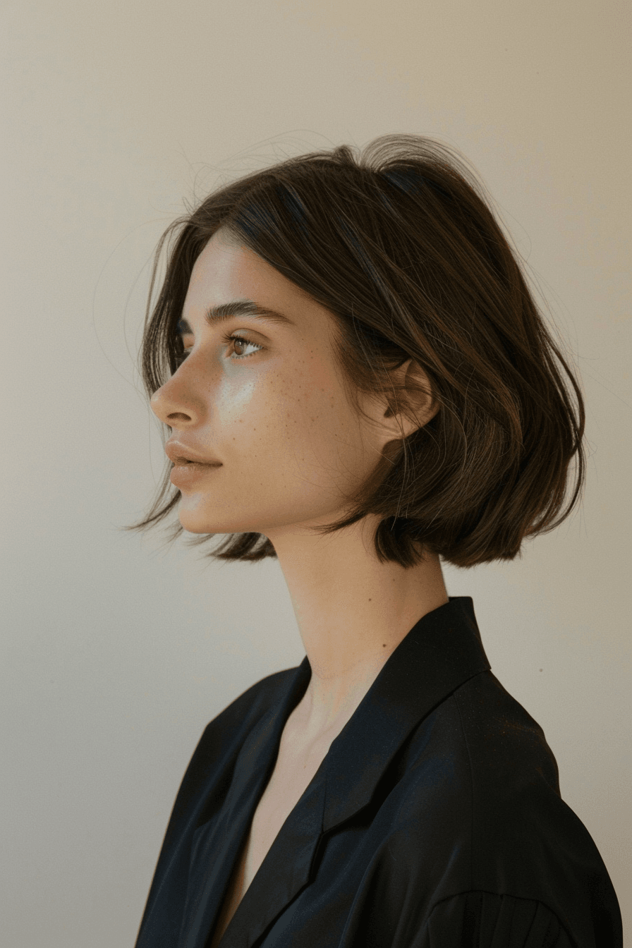 Bridal hairstyle for thin fine hair with soft volume and natural movement